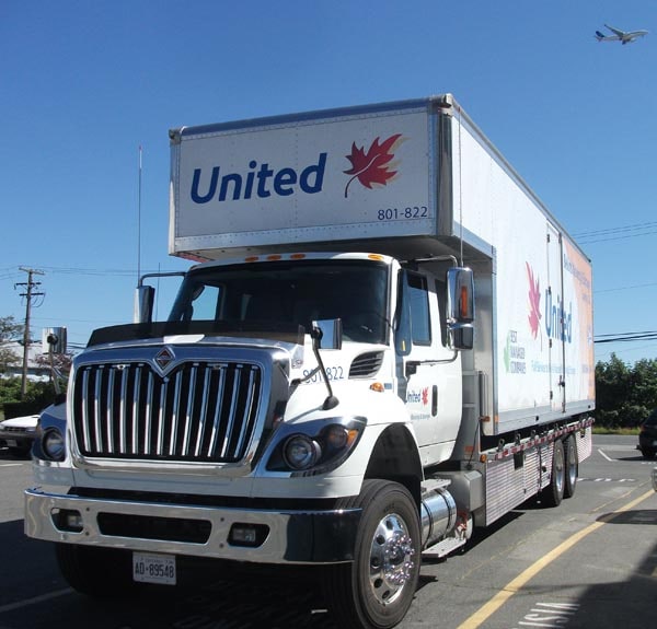 Bekins Commerical Delivery Truck
