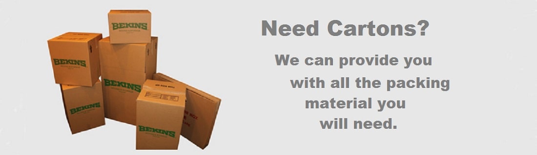 Cartons for mover, all types of packing materials